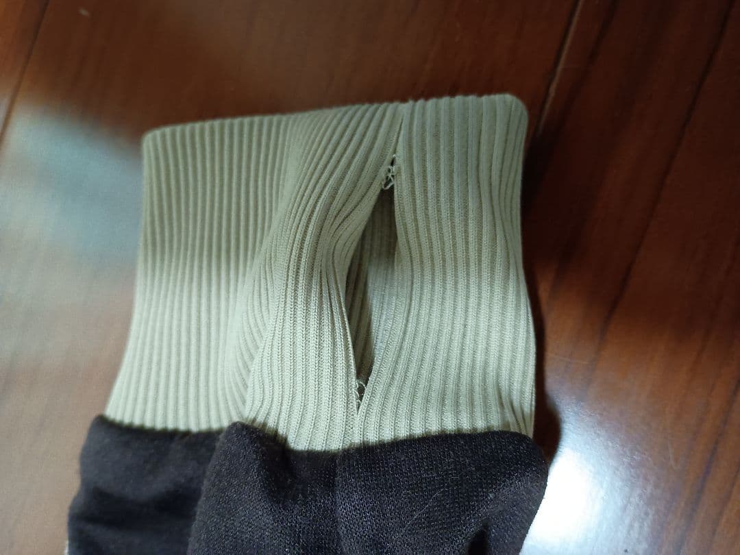 デサント製 adidas トラックジャケット ジャージ ブラウン ベージュ