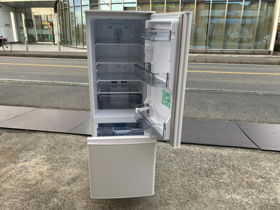 愛知岐阜/送料込★美品★三菱　168L　冷蔵庫 MR-P17G-W　2021年製