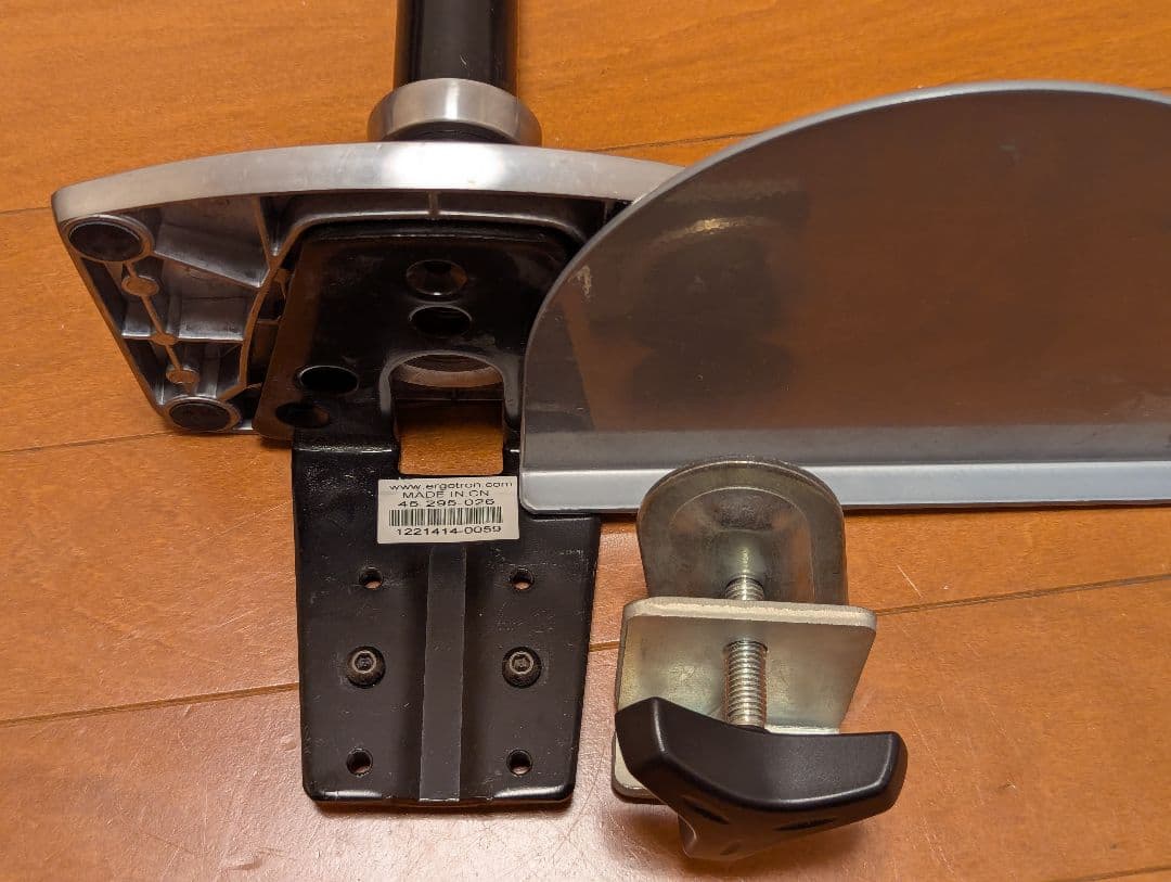 ERGOTRON エルゴトロン LX デスクマウントアーム 長身ポール シルバー