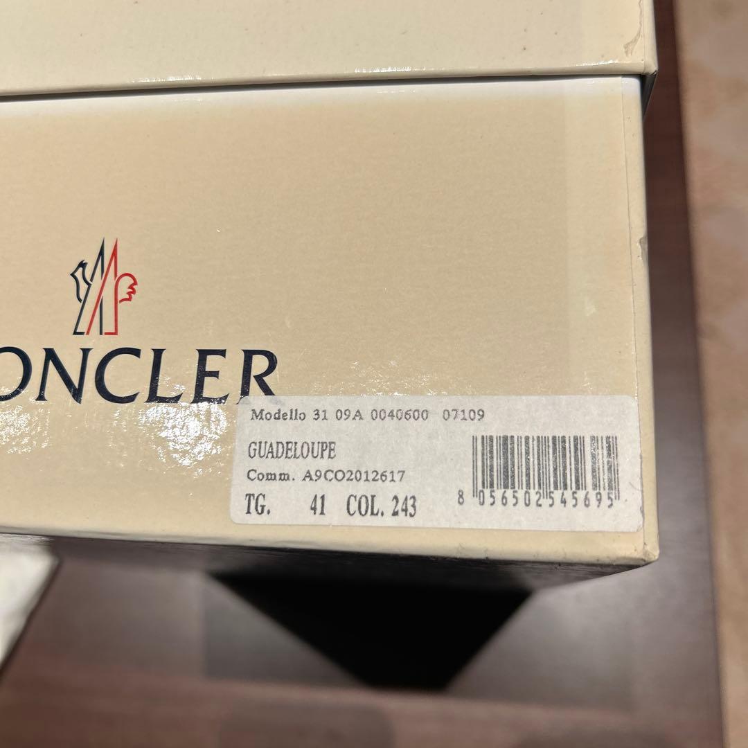 モンクレール デッキシューズ