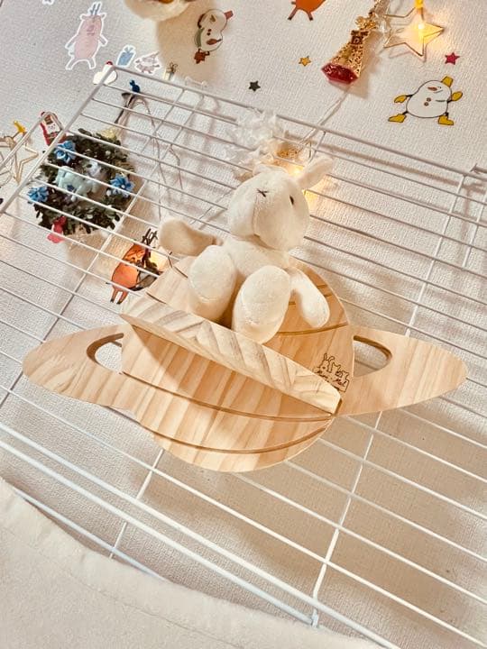 土星型のステップ 小動物用ステップ 小動物 チンチラ 小動物用品  ペットケージ