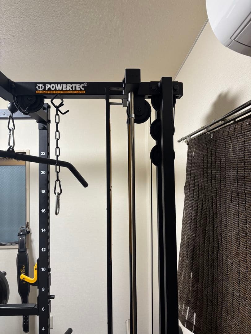 パワーテック製　パワーラック+ラットタワー　【引取り限定】※大阪府東大阪市