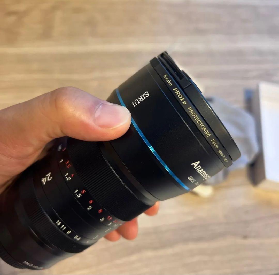 SIRUI F2.8 Anamorphic lens マイクロフォーサーズ