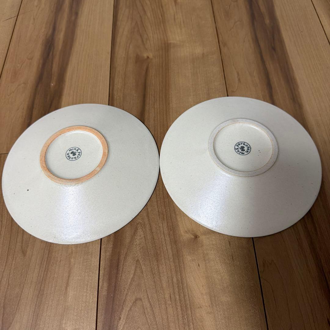 ミナペルホネン　プレート　Sサイズ　ホワイト　2枚