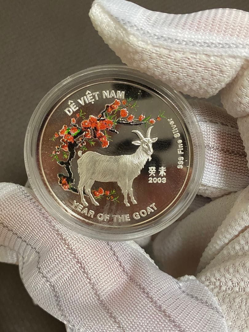 フランス領インドシナ　ベトナム古銭 ベトナムドン　銀貨　外国