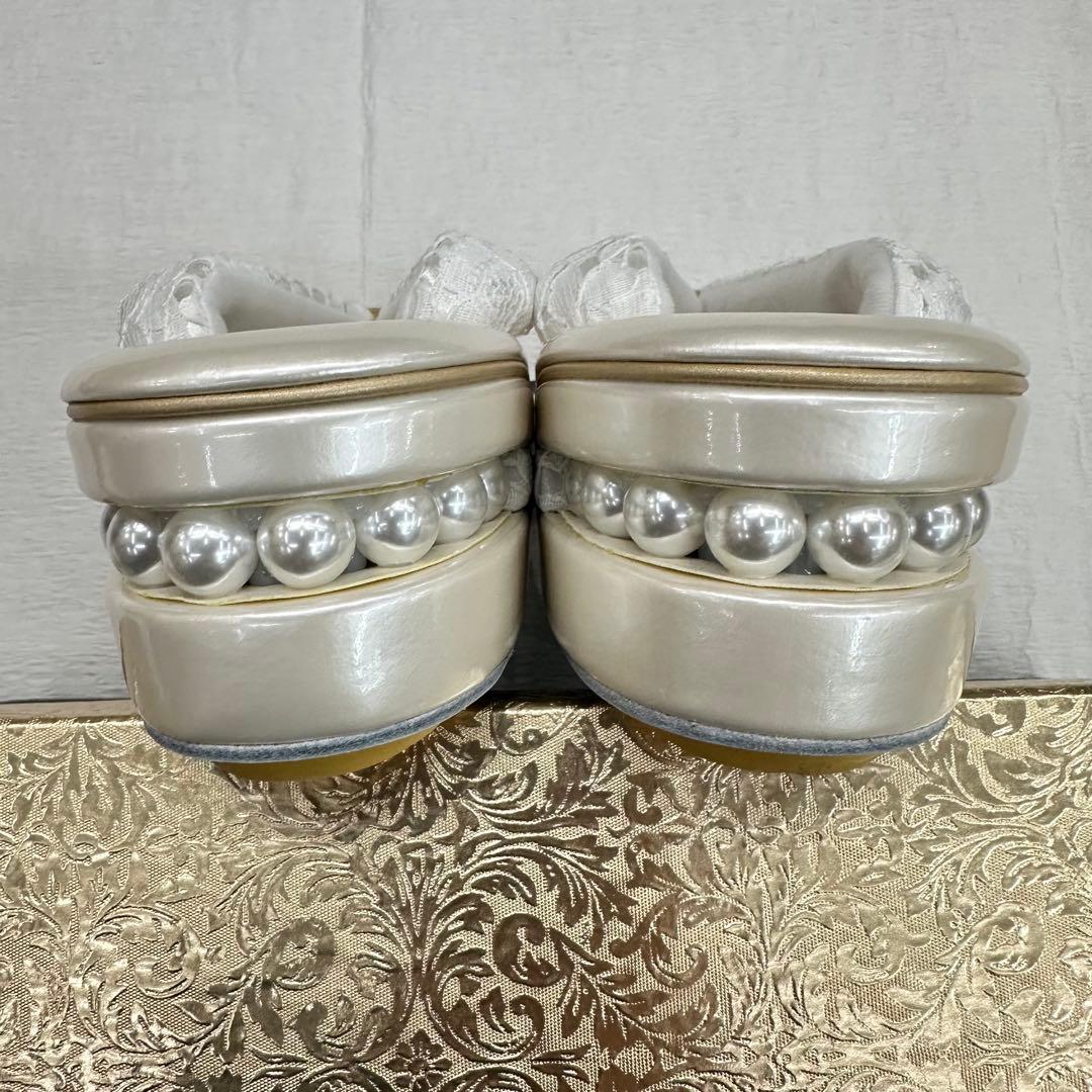 新品草履バッグセット 成人式 振袖 袴 レース草履 パール草履 パールレース