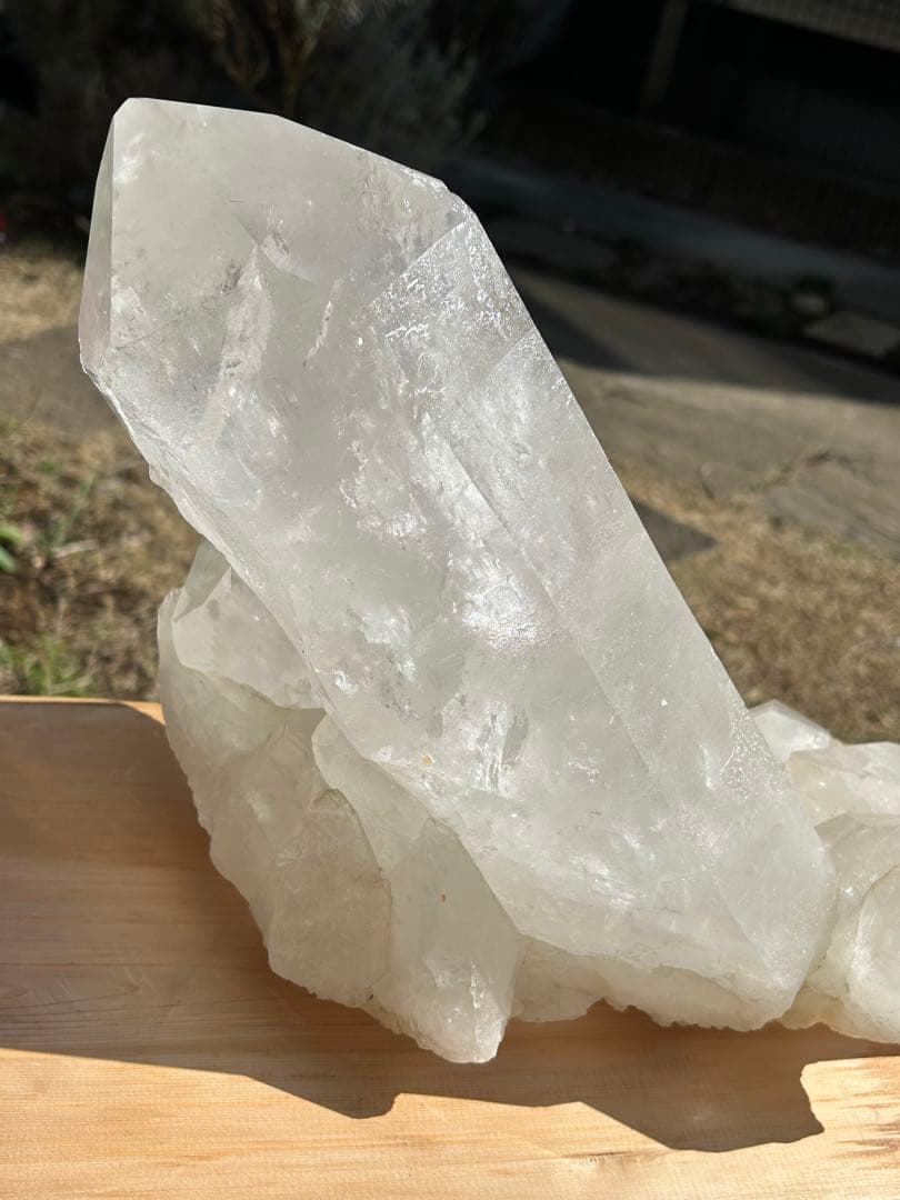 最高品質の水晶ブラジル　レインボー入143万‼️春の大特価