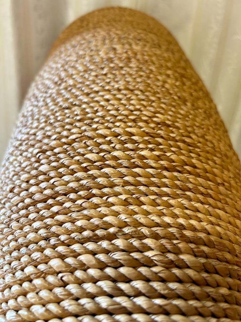 ロープ編み 円筒形傘立て