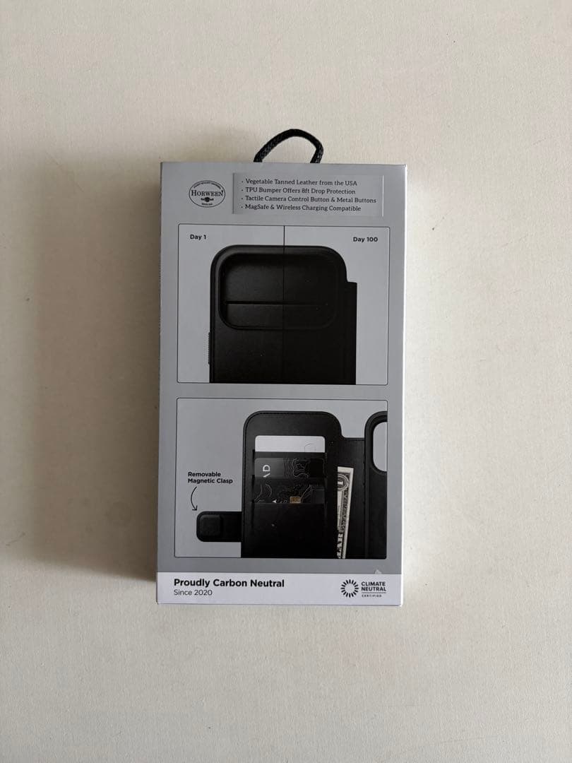 NOMAD FOLIO CASE iPhone 17 Pro 手帳型ケース 黒