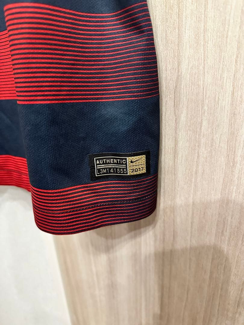 2017 NIKE 鹿島アントラーズ　ACL用選手支給ユニフォーム　 町田浩樹