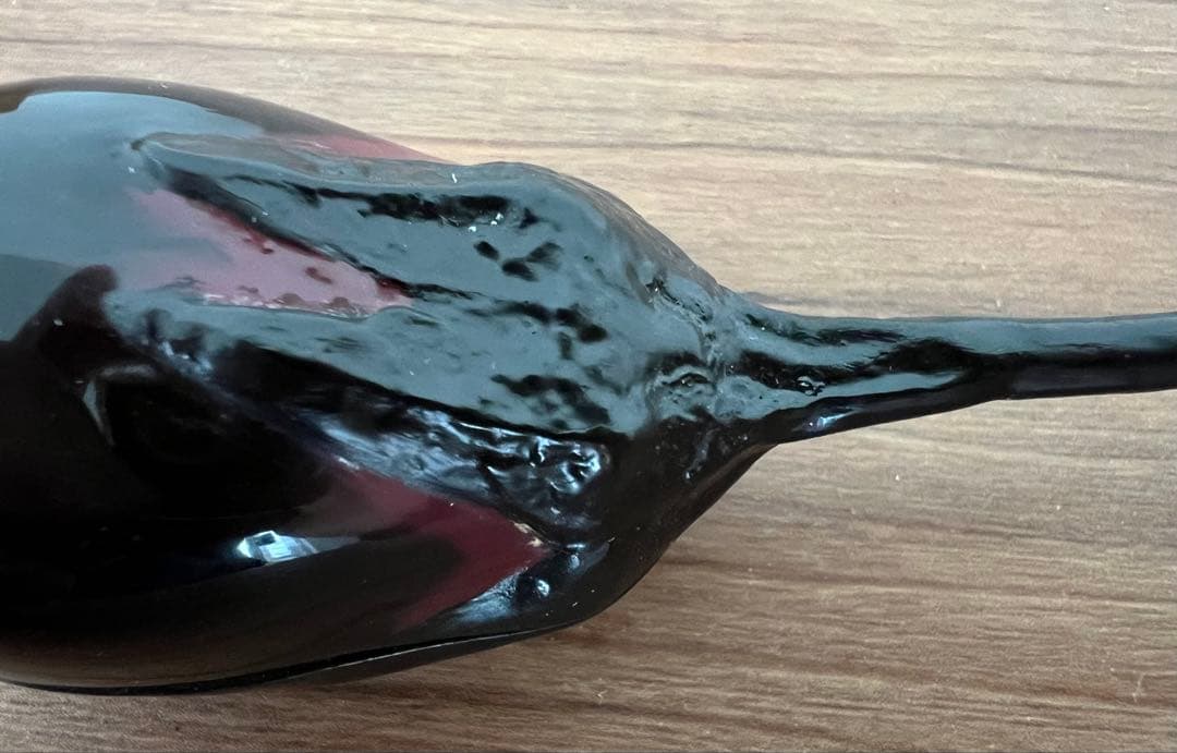 乾漆丸茄子香合 内金塗 茶道具 共箱付き 箱書き有