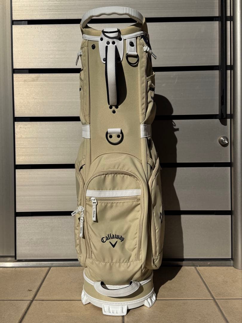 Callaway ゴルフキャディバッグ ベージュ　ユニセックス