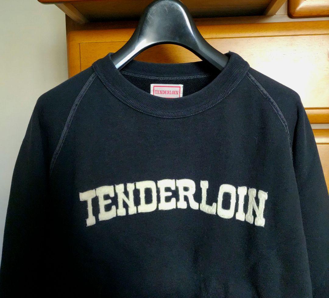 テンダーロイン キムタク 美品 ロゴスウェット 超レア 人気 Lサイズ 黒