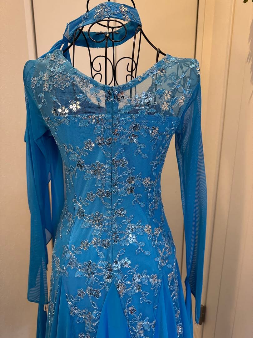 ダンスドレス　青