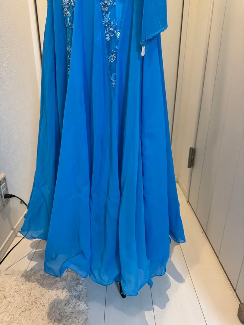 ダンスドレス　青