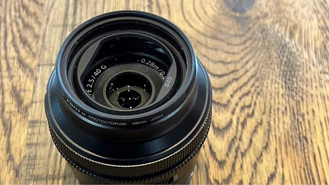 おいわ　値下げ⭐️FE40mm f2.5G 美品！フィルター付き⭐️