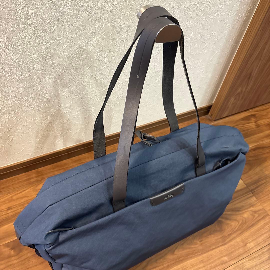 【美品】Bellroy Flightバッグ 大容量 ボストン 軽量 クラムシェル