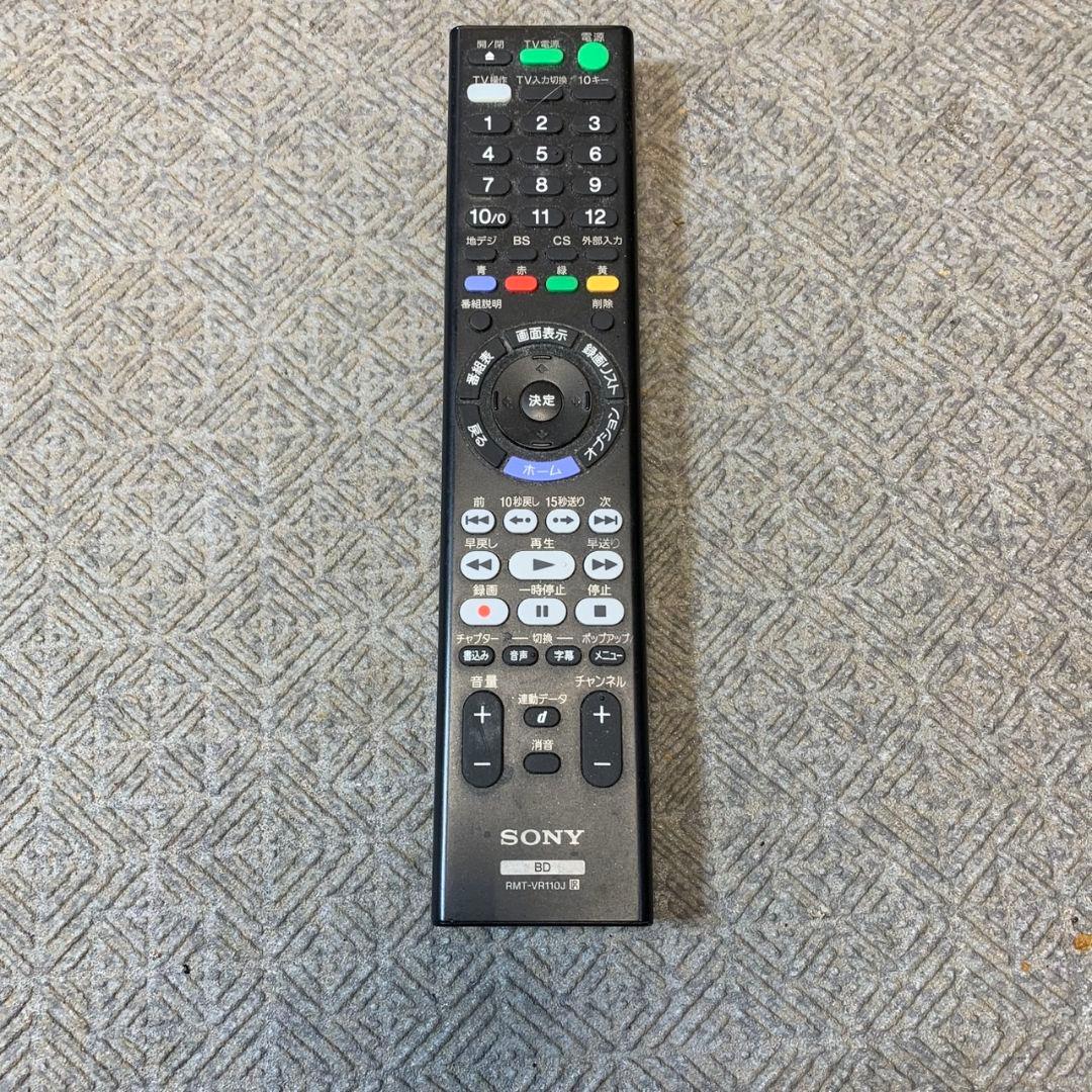 J430\" 初期化済 SONY BDZ-ZW500 BDレコーダー 500GB