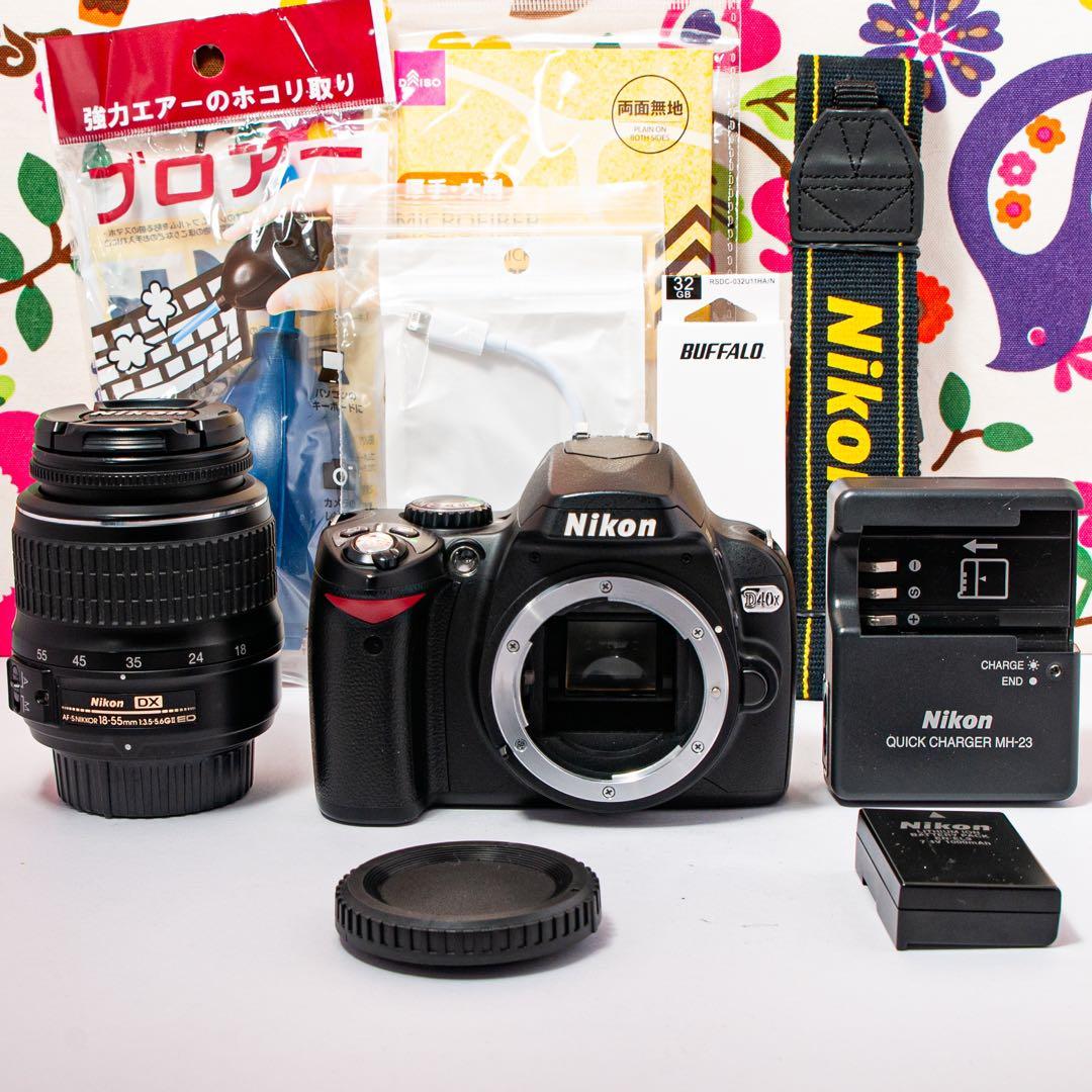 ❤️Nikon ニコン D40x❤️ iPhone転送❤️ 人気の一眼レフ❤️