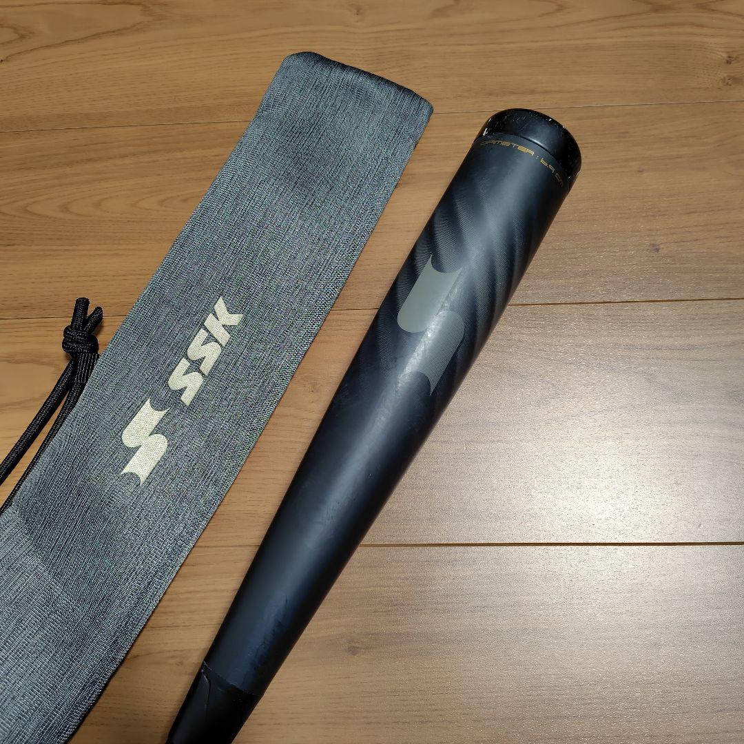 SSK MM18 84cm720gトップバランス　軟式バット 専用ケース付き