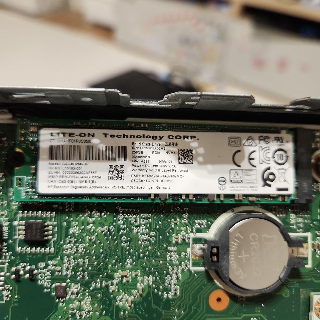 ミニデスクトップPC HP probook400 g4 dm