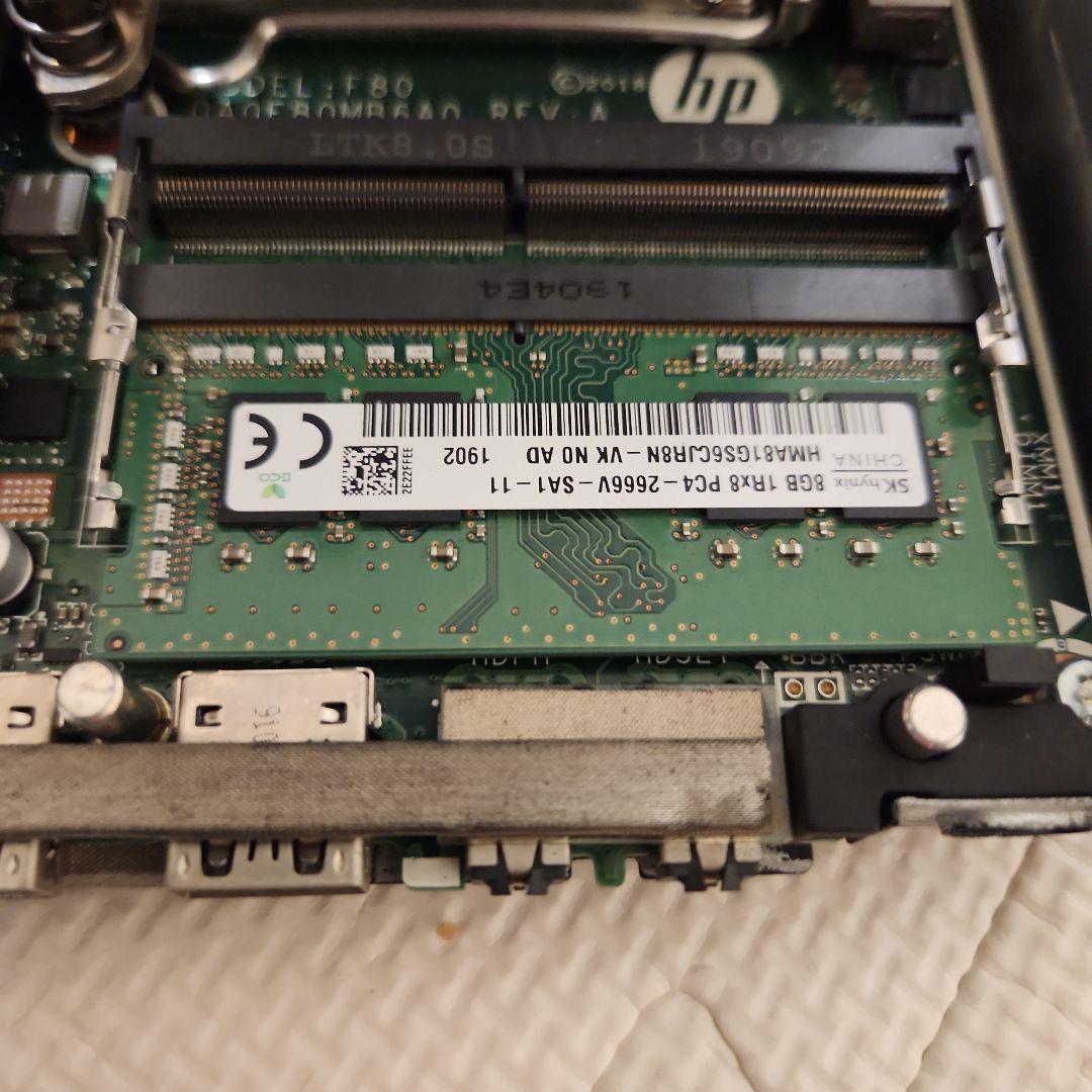 ミニデスクトップPC HP probook400 g4 dm