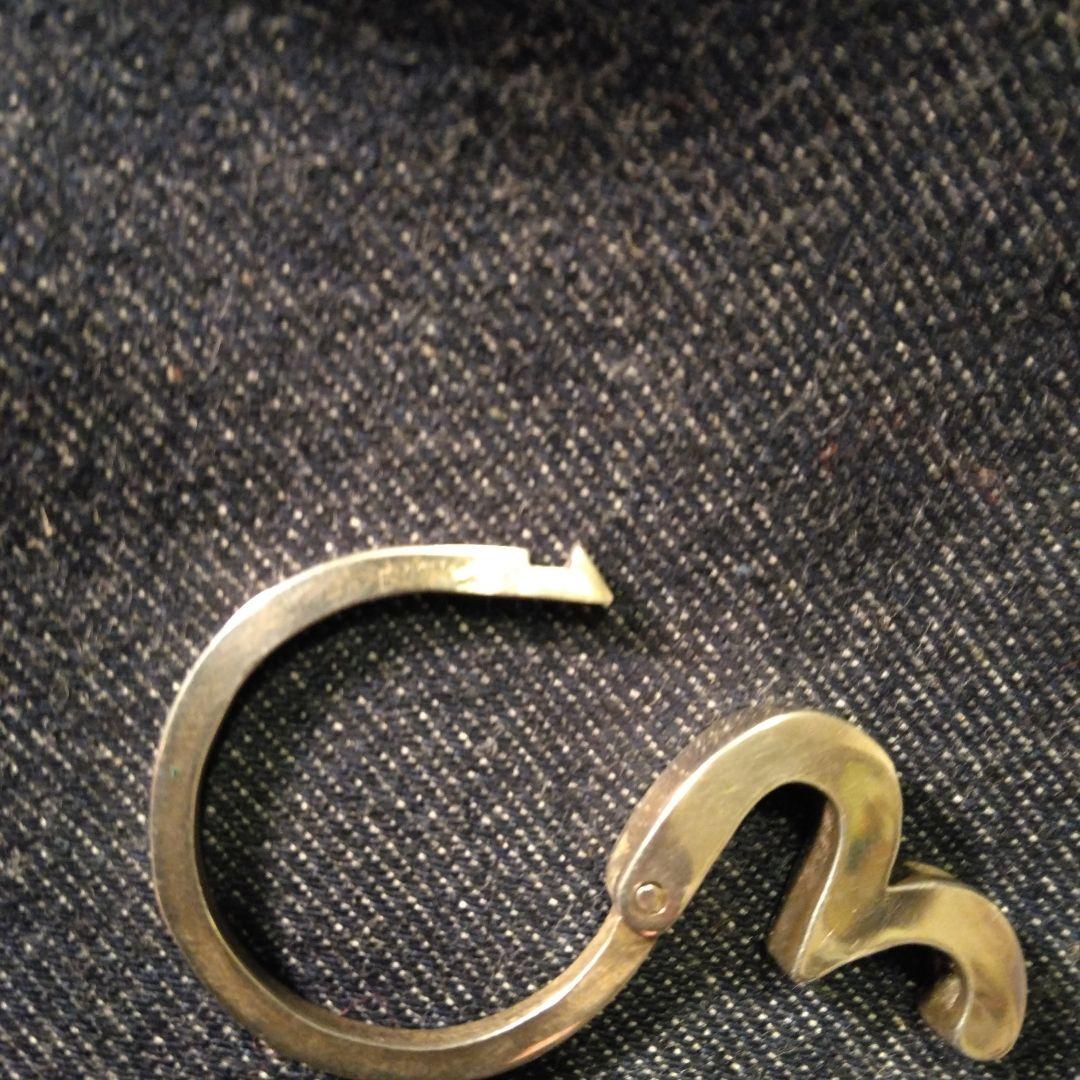 EVISU キーホルダー　デツドストツク　SILVER 製