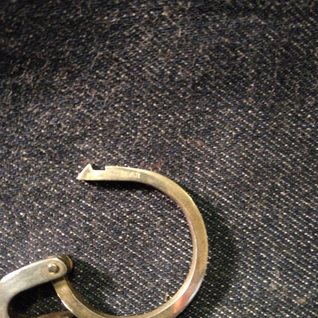 EVISU キーホルダー　デツドストツク　SILVER 製