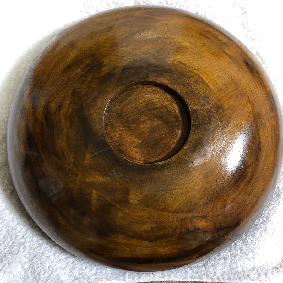 そば　こね鉢　蕎麦　くり抜　木製