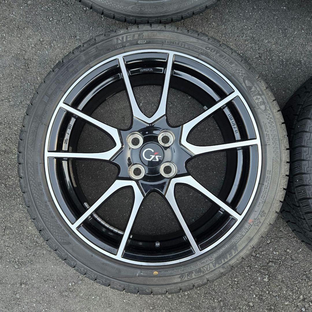 アクアG'z 17インチ　2021年製スタッドレスタイヤセット