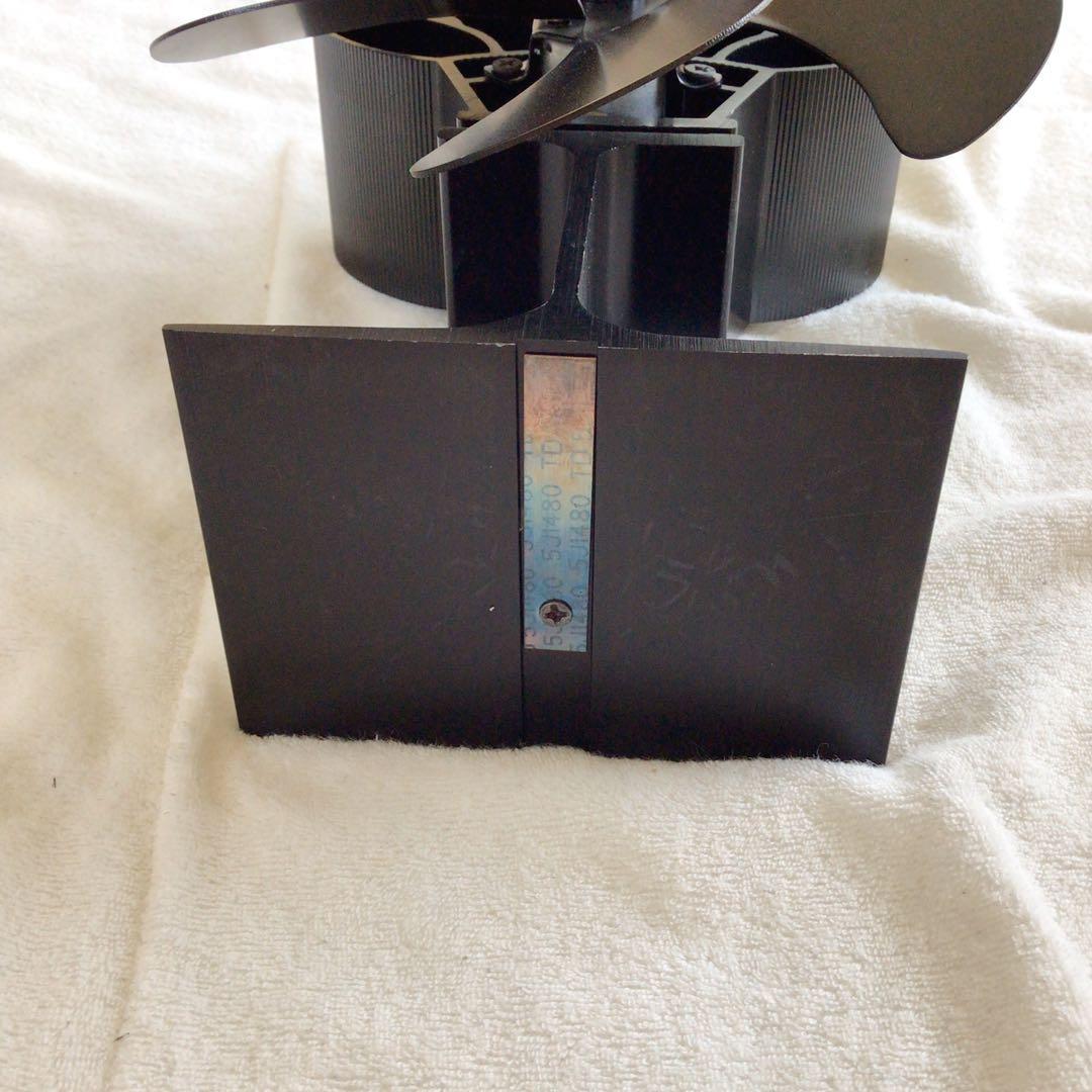 暖房用送風機 暖炉 ブラック 送風ファン 卓上扇風機 高温耐性