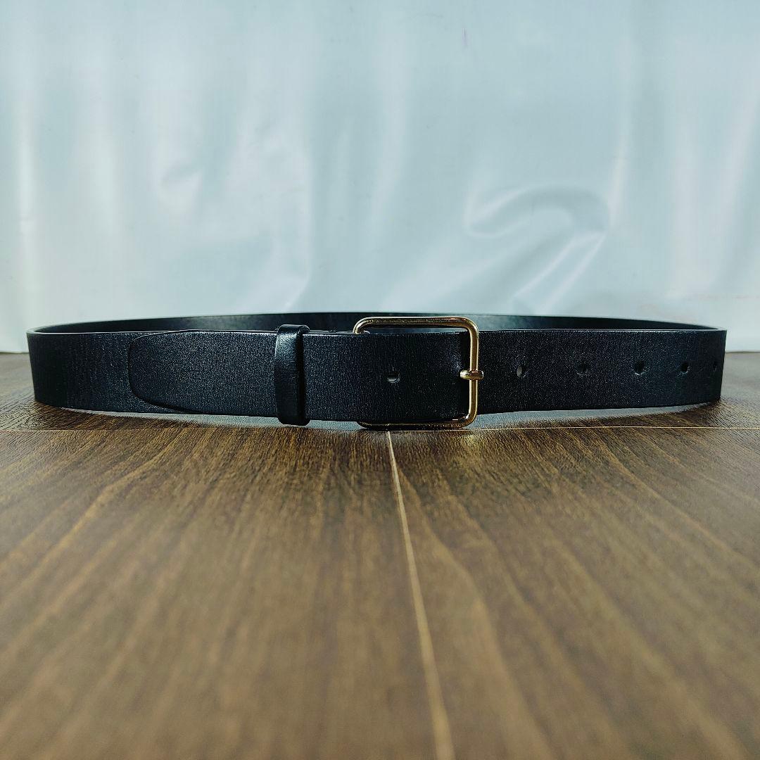 【極美品】JIL SANDER イタリア製　高級ドレスベルト　最高級ラインベルト