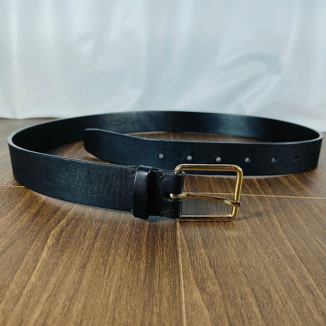 【極美品】JIL SANDER イタリア製　高級ドレスベルト　最高級ラインベルト