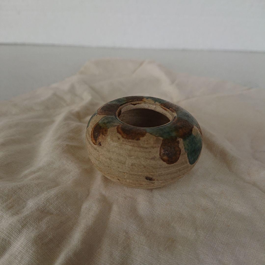 唐三彩　小壺　香炉