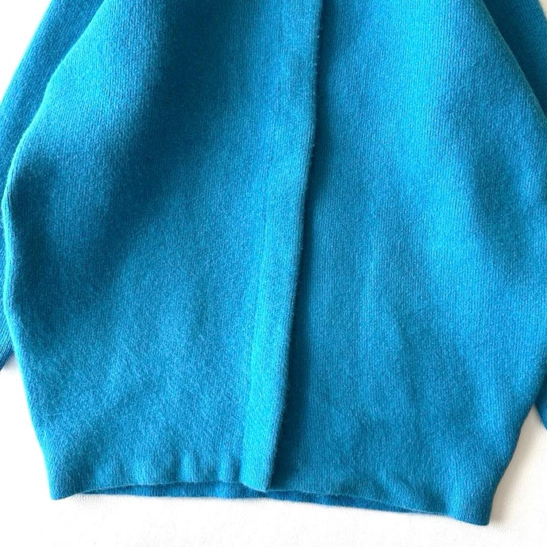 美品 希少 エレンディーク ベーシックCNラクーンミックスWカーディガン 01