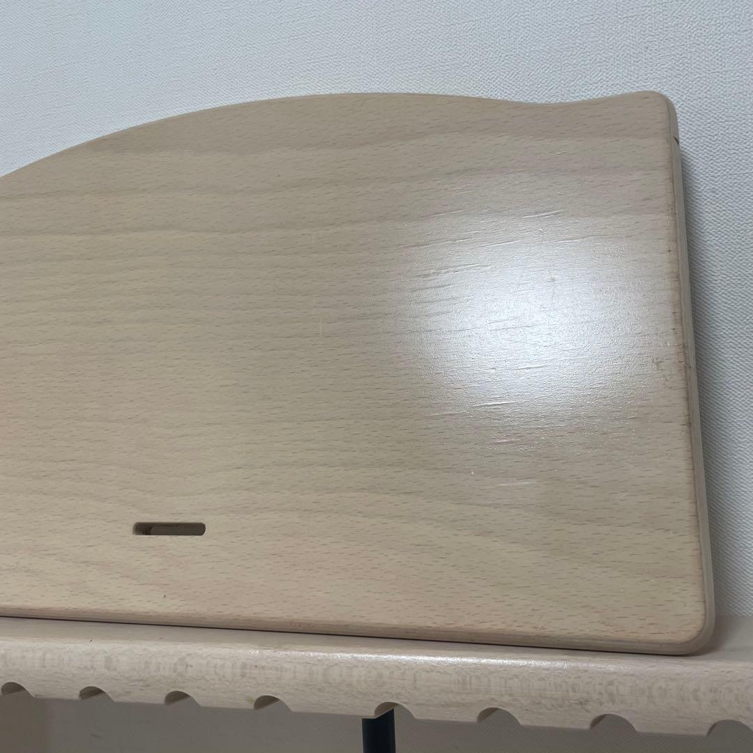 ストッケ トリップトラップ ホワイトウォッシュ　S/N4 ベビーセット・トレイ付