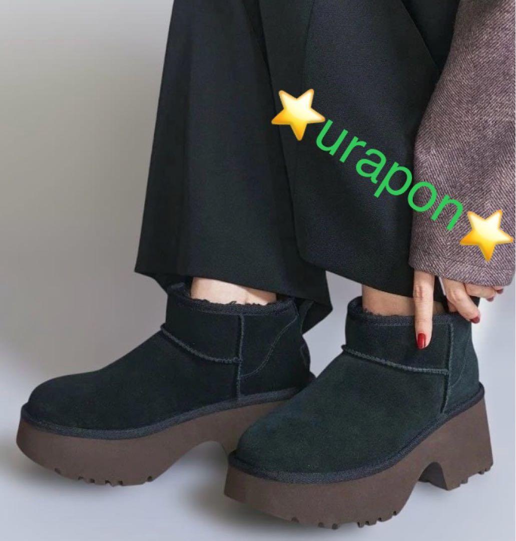 入手困難✨美品✨22～22.5薄手✨UGG✨ウルトラ ミニ ニュー ハイツ
