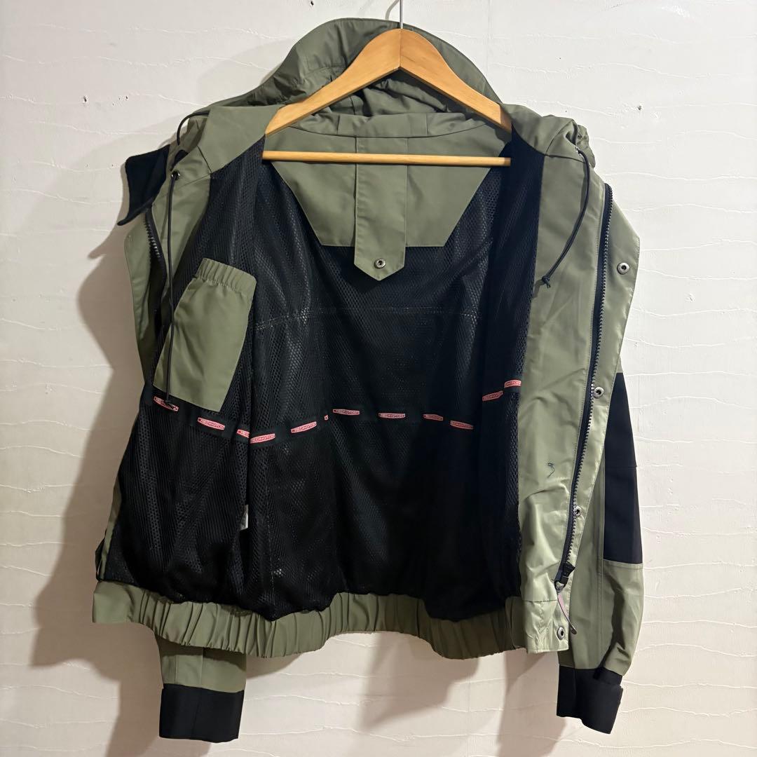 フライフィッシングジャケットREDINGTON カーキ黒S