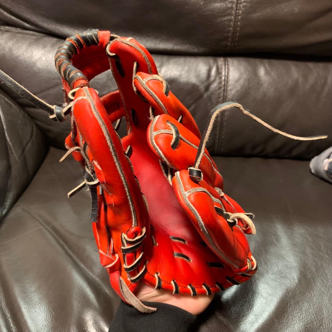 ハイゴールド　心極　硬式内野手用グローブ