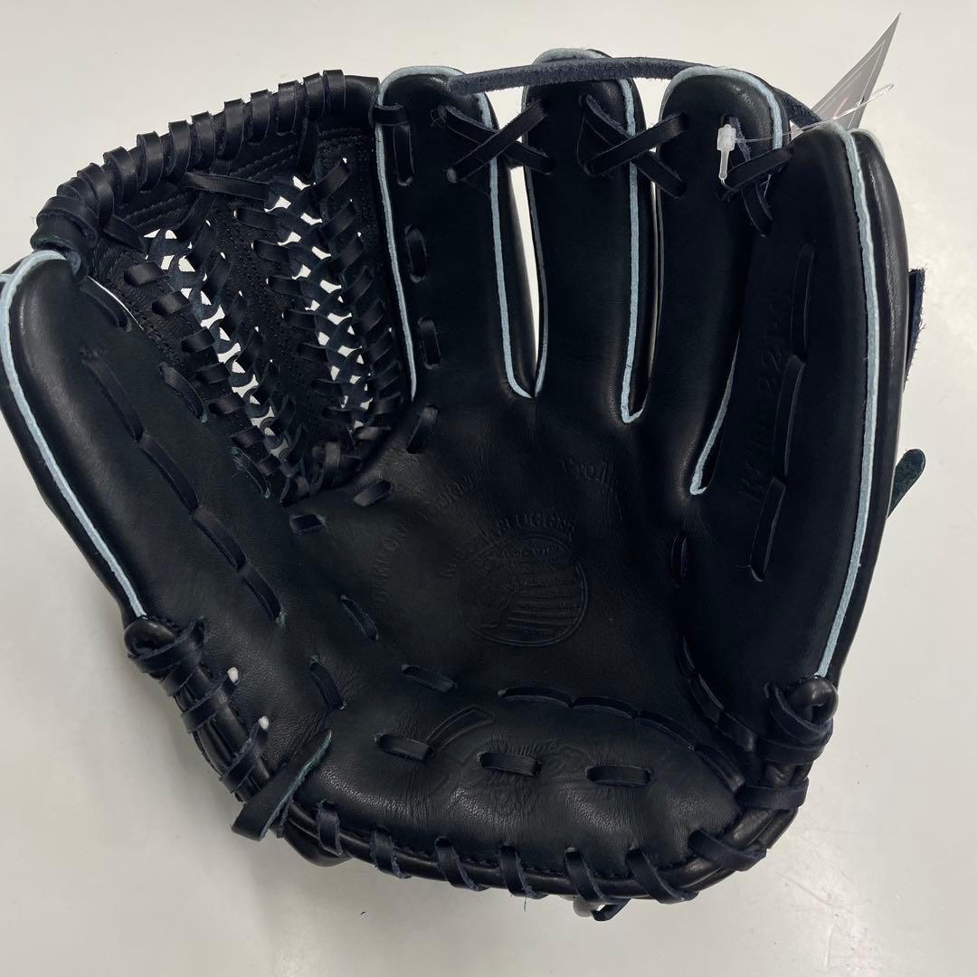 久保田スラッガー 軟式グローブ 黒 右投げ用