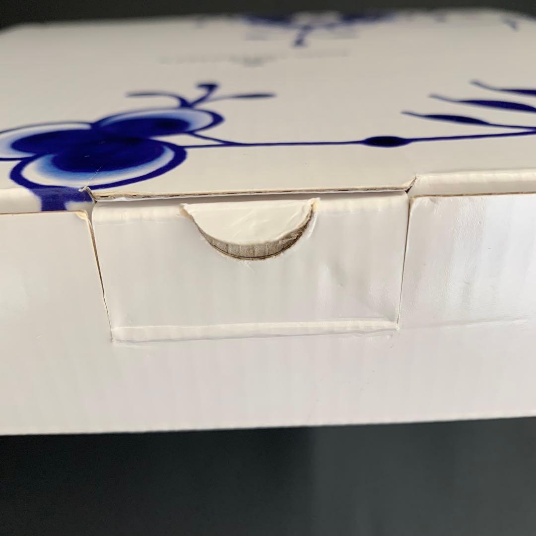 【新品未使用】ロイヤルコペンハーゲン　ブルーフルーテッドメガ　プレート2枚セット