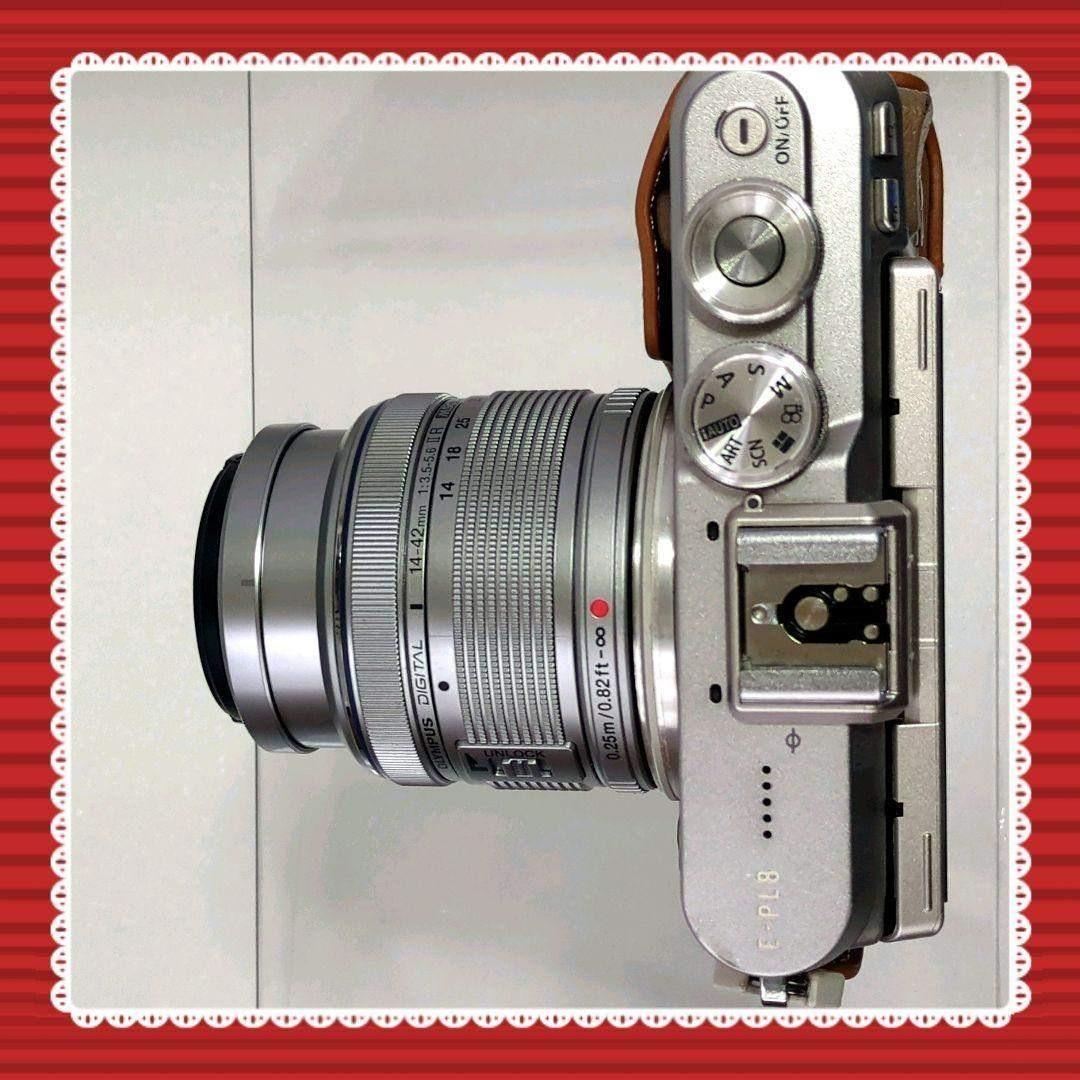 ❤️OLYMPUS❤️E-PL8❤️スマホ転送可❤️手ぶれ補正正常#1026-1