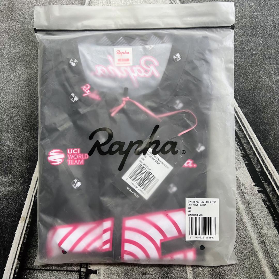 新品 Rapha EF プロチーム LS ライトウェイト ジャージ Mサイズ