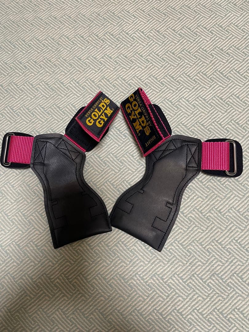 ゴールドジム VERSA GRIPPS PRO XS 黒/ピンク