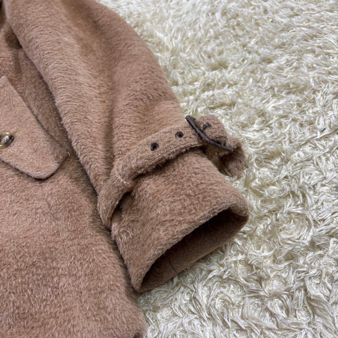 マックスマーラ　高級ライン　バージンウール　アルパカ　Pコート　ベージュ