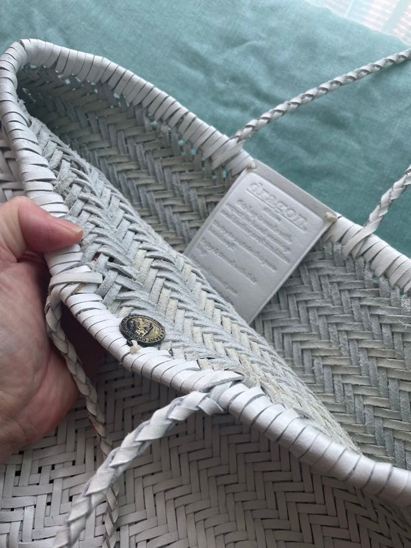 最終価格　ドラゴンディフュージョン　編込レザーバッグ