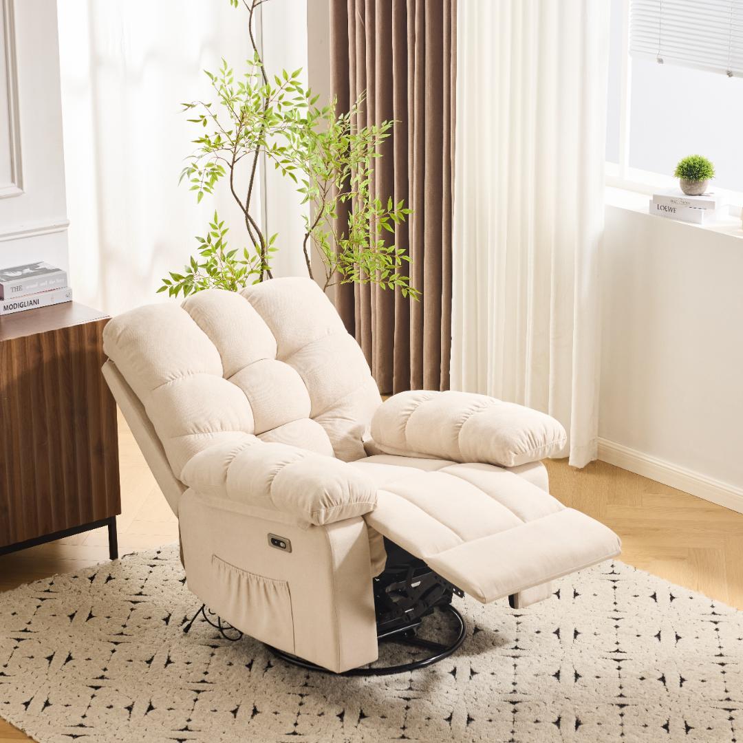 1人掛け電動ソファ リクライニングチェア ゲーミングチェア リクライニングソファ