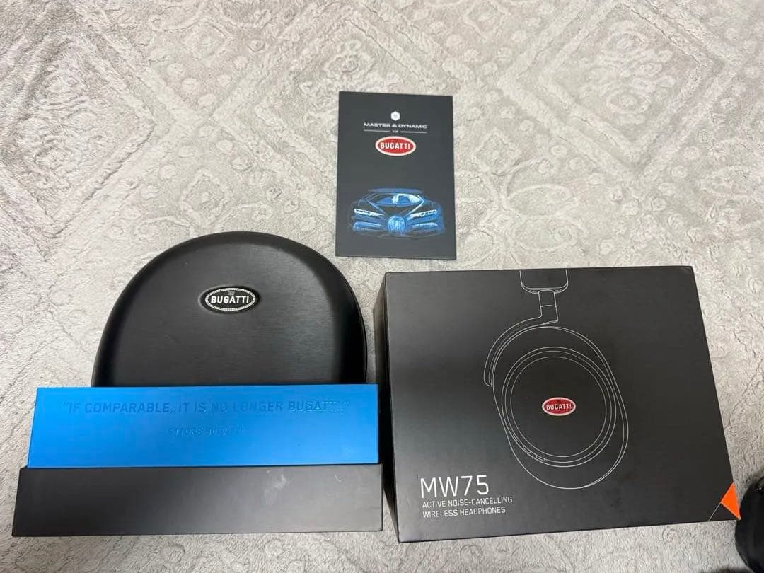 MASTER ＆ DYNAMIC MW75 ブガッティ限定モデル