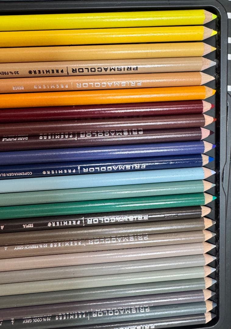 サンフォード プリズマカラー プレミア 色鉛筆 72色セット