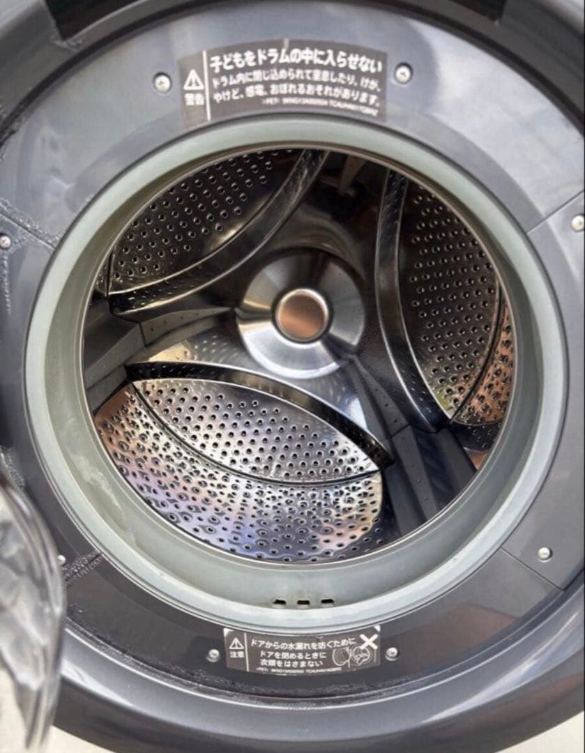 SHARP ドラム式洗濯機 ES-S7B-WL